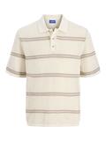 JORSUMMER KNIT SS POLO STYD SS25 sea salt