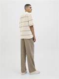 JORSUMMER KNIT SS POLO STYD SS25 sea salt