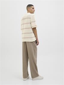 JORSUMMER KNIT SS POLO STYD SS25 sea salt