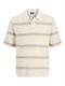 JORSUMMER KNIT SS POLO STYD SS25 sea salt