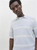 JORSUMMER KNIT SS POLO STYD SS25 skyway