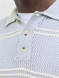 JORSUMMER KNIT SS POLO STYD SS25 skyway