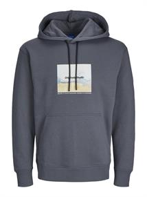 JORVESTERBRO NEWTON BOXFRONT SWEAT BF LN iron gate