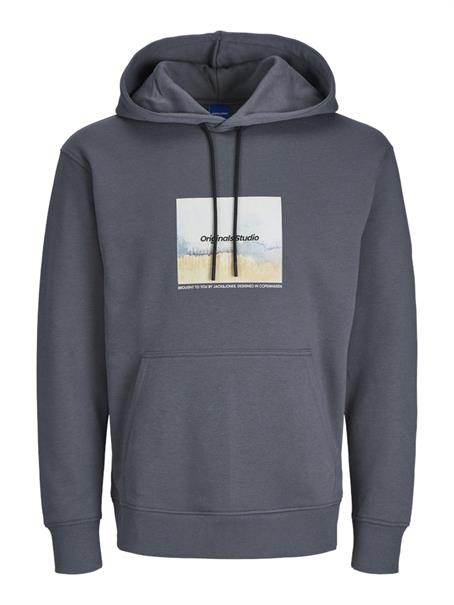JORVESTERBRO NEWTON BOXFRONT SWEAT BF LN iron gate