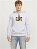 JORVESTERBRO NEWTON BOXFRONT SWEAT BF LN white melange