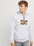 JORVESTERBRO NEWTON BOXFRONT SWEAT BF LN white melange