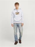 JORVESTERBRO NEWTON BOXFRONT SWEAT BF LN white melange