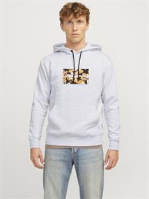 JORVESTERBRO NEWTON BOXFRONT SWEAT BF LN white melange