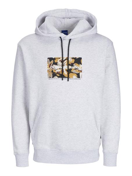 JORVESTERBRO NEWTON BOXFRONT SWEAT BF LN white melange