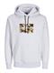 JORVESTERBRO NEWTON BOXFRONT SWEAT BF LN white melange