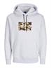 JORVESTERBRO NEWTON BOXFRONT SWEAT BF LN white melange