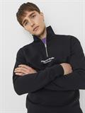 JORVESTERBRO SWEAT QUARTER ZIP HN NOOS black