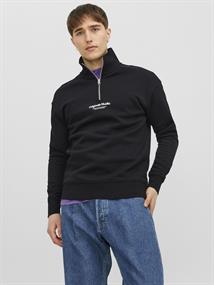 JORVESTERBRO SWEAT QUARTER ZIP HN NOOS black