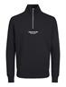 JORVESTERBRO SWEAT QUARTER ZIP HN NOOS black