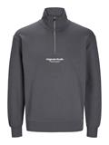 JORVESTERBRO SWEAT QUARTER ZIP HN NOOS iron gate