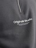 JORVESTERBRO SWEAT QUARTER ZIP HN NOOS iron gate