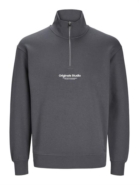 JORVESTERBRO SWEAT QUARTER ZIP HN NOOS iron gate