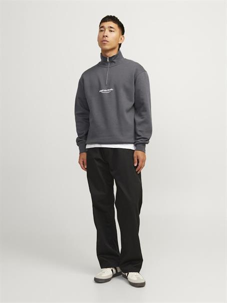 JORVESTERBRO SWEAT QUARTER ZIP HN NOOS iron gate