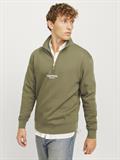 JORVESTERBRO SWEAT QUARTER ZIP HN NOOS kalamata