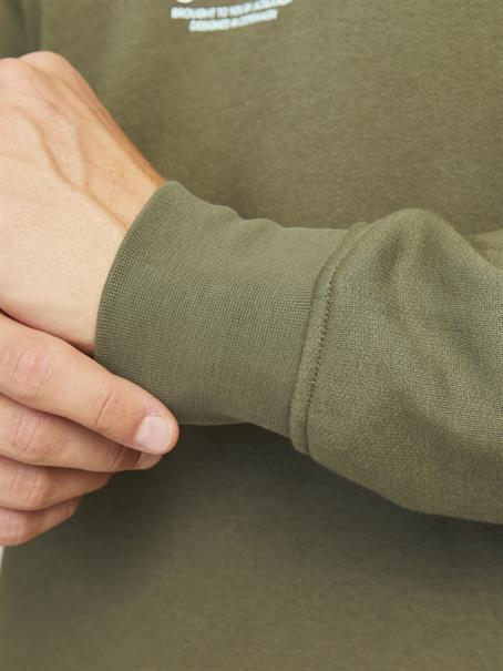 JORVESTERBRO SWEAT QUARTER ZIP HN NOOS kalamata