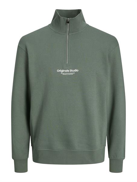 JORVESTERBRO SWEAT QUARTER ZIP HN NOOS laurel wreath