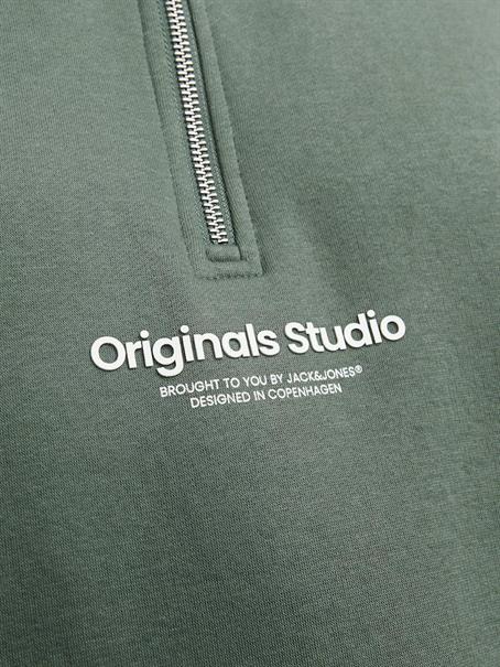 JORVESTERBRO SWEAT QUARTER ZIP HN NOOS laurel wreath
