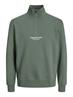 JORVESTERBRO SWEAT QUARTER ZIP HN NOOS laurel wreath