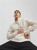 JORVESTERBRO SWEAT QUARTER ZIP HN NOOS moonbeam