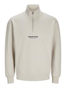 JORVESTERBRO SWEAT QUARTER ZIP HN NOOS moonbeam