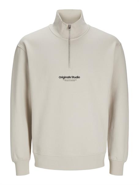 JORVESTERBRO SWEAT QUARTER ZIP HN NOOS moonbeam