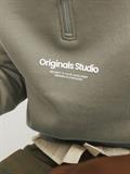 JORVESTERBRO SWEAT QUARTER ZIP HN NOOS silver sage
