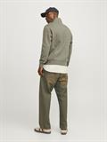 JORVESTERBRO SWEAT QUARTER ZIP HN NOOS silver sage