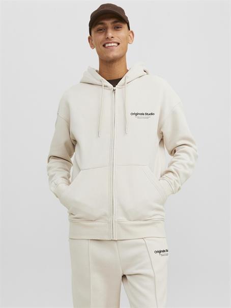 JORVESTERBRO SWEAT ZIP HOOD NOOS moonbeam