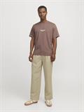 JORVESTERBRO TEE SS CREW NECK NOOS deep taupe