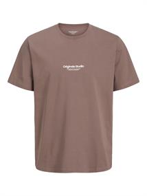 JORVESTERBRO TEE SS CREW NECK NOOS deep taupe