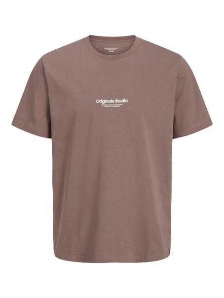 JORVESTERBRO TEE SS CREW NECK NOOS deep taupe
