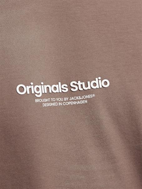 JORVESTERBRO TEE SS CREW NECK NOOS deep taupe