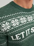 JORXMAS KNIT CREW NECK trekking green