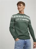 JORXMAS KNIT CREW NECK trekking green