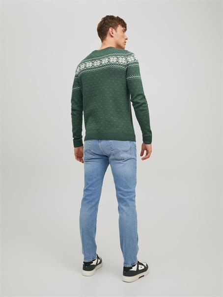 JORXMAS KNIT CREW NECK trekking green