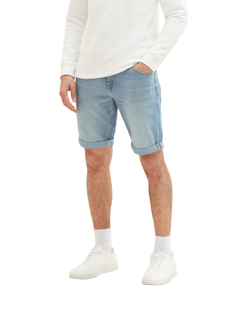 Tom Tailor Herren Shorts denim bequem bei online stone light Shorts kaufen wash Josh
