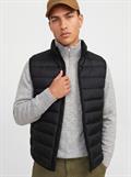 JPRBERG LIGHT DOWN BODYWARMER NOOS black
