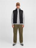 JPRBERG LIGHT DOWN BODYWARMER NOOS black