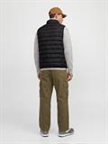 JPRBERG LIGHT DOWN BODYWARMER NOOS black