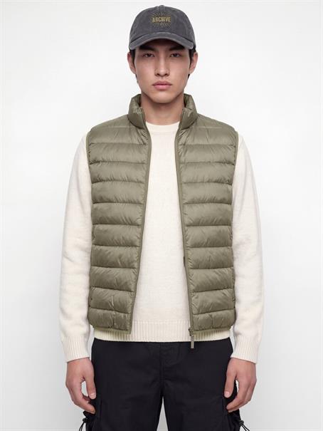 JPRBERG LIGHT DOWN BODYWARMER NOOS vetiver