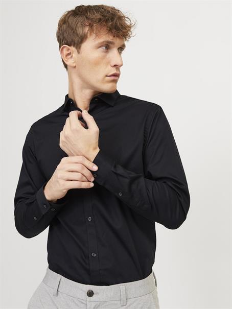 JPRBLACARDIFF SHIRT L/S NOOS black