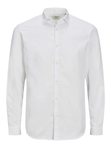 JPRBLACARDIFF SHIRT L/S NOOS white