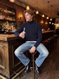 JPRBLACONNOR KNIT ROLL NECK night sky