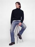 JPRBLACONNOR KNIT ROLL NECK night sky