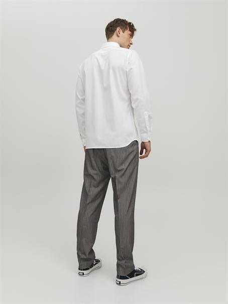 JPRBLAPARKER SHIRT L/S NOOS white